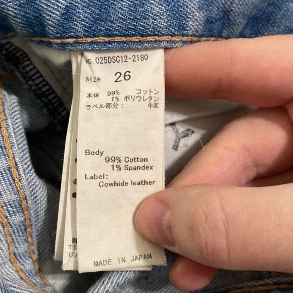 Moussy Vintage Hillrose distressed skinny jeans in light blue size 26 - Picture 13 of 16